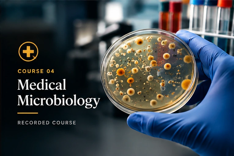 Medical Microbiology course cover